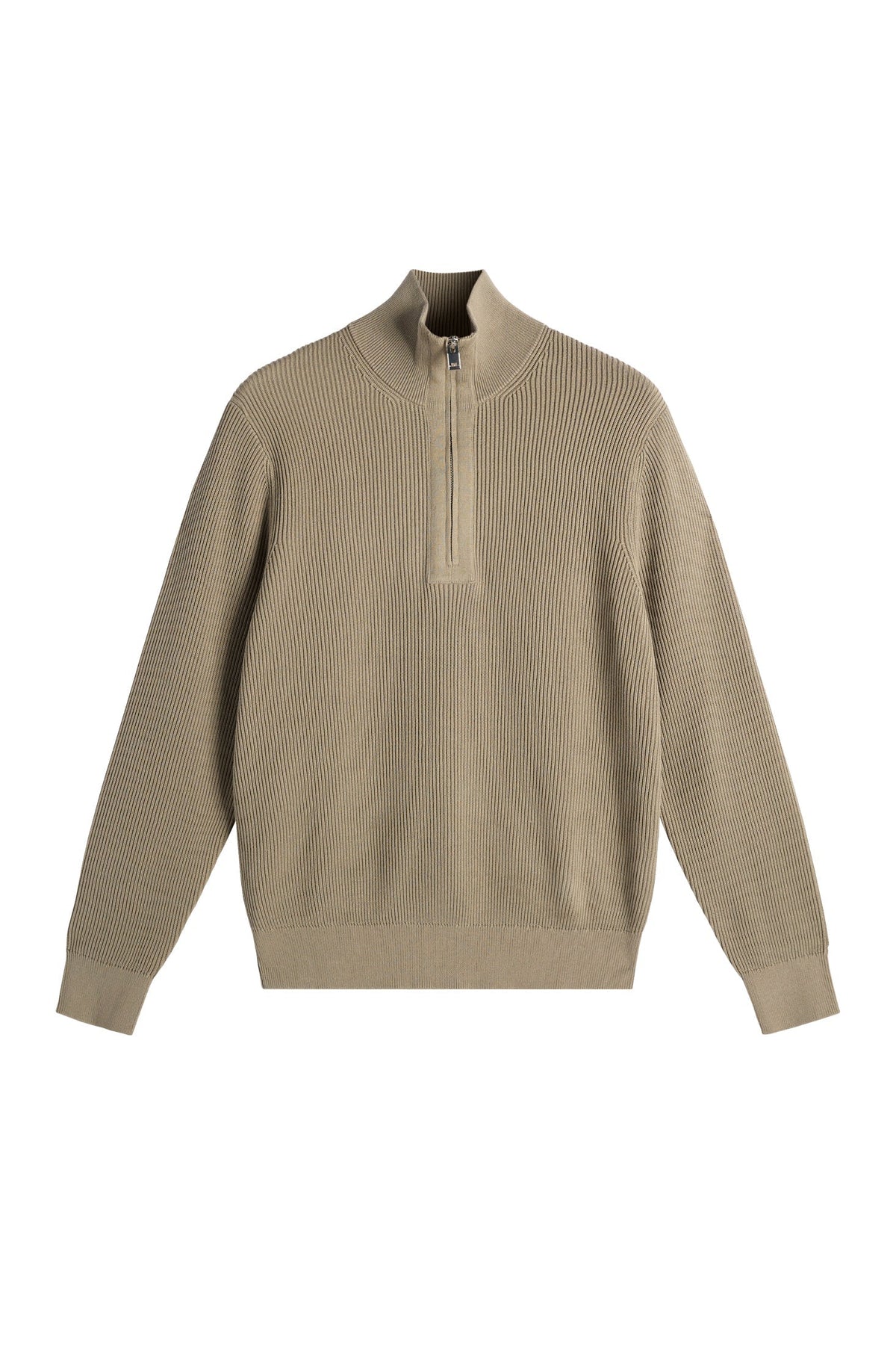 Alex Half Zip Knitted Sweater / Brindle
