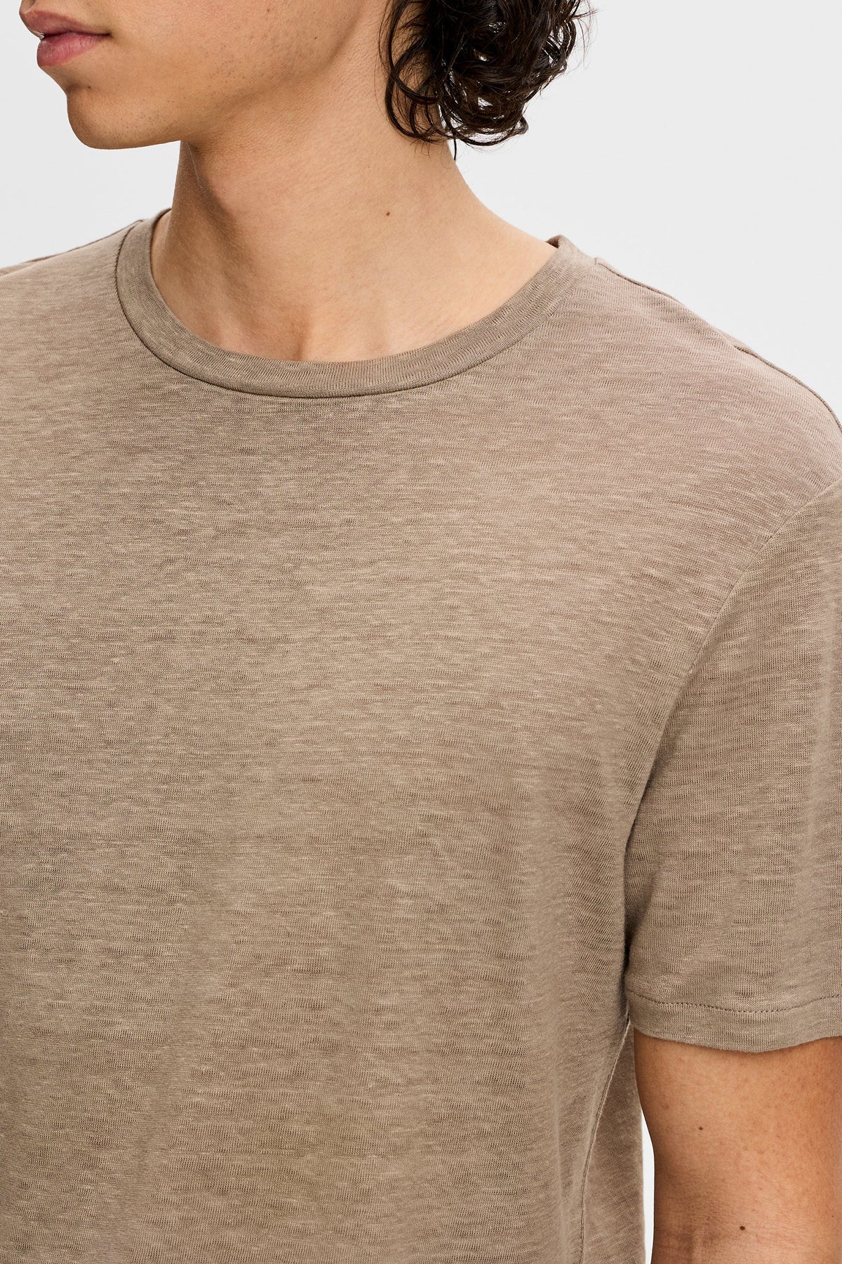 Coma Linen Tee / Brindle