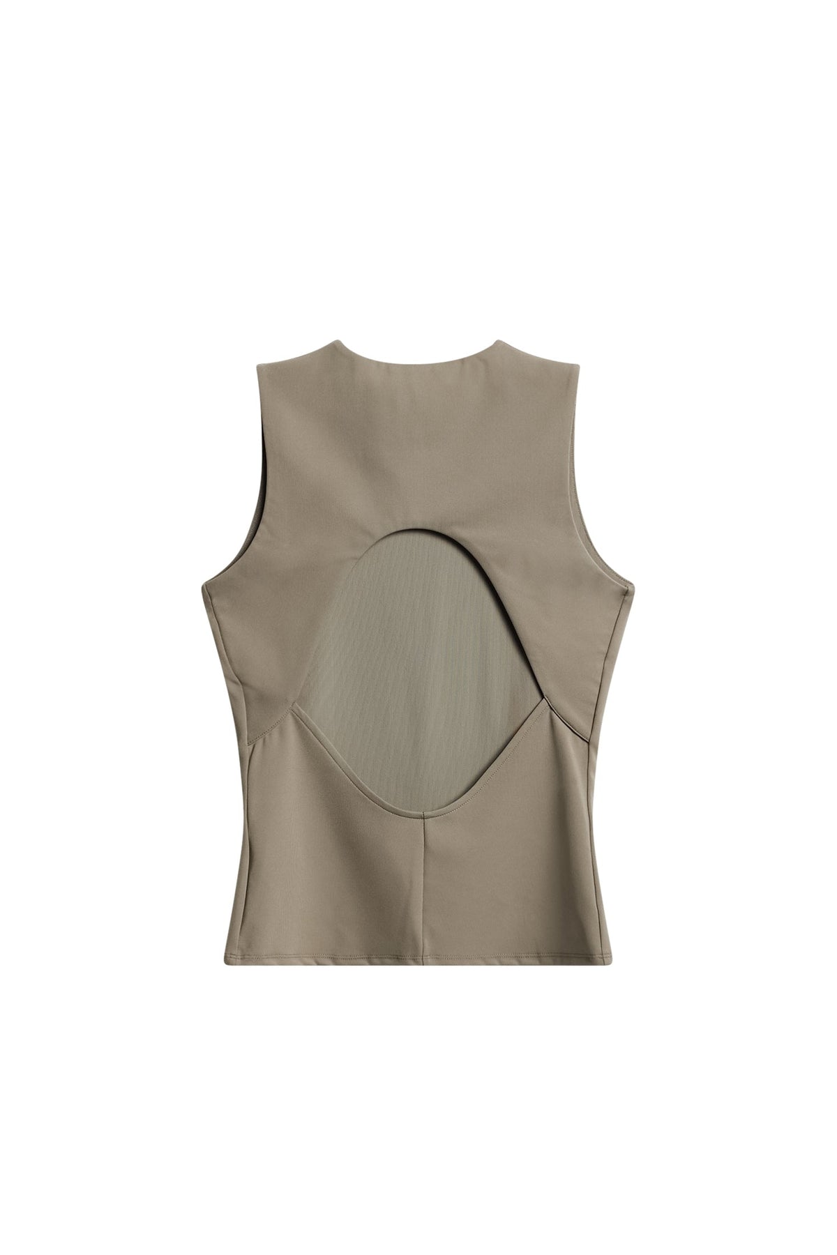 Clarisse Sleeveless Top / Brindle