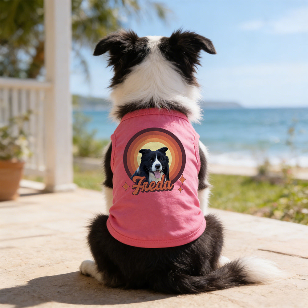 T-shirt personnalisé avec photo de votre animal de compagnie | inCloth66