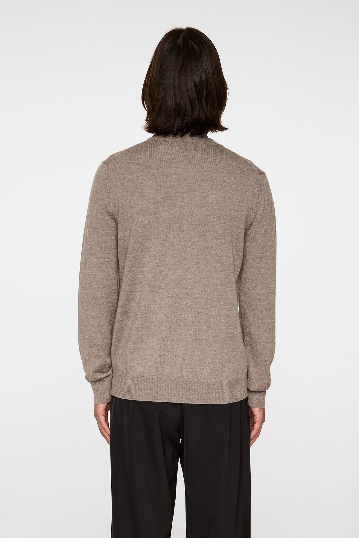 Keane Merino Crew Neck / Brindle Melange