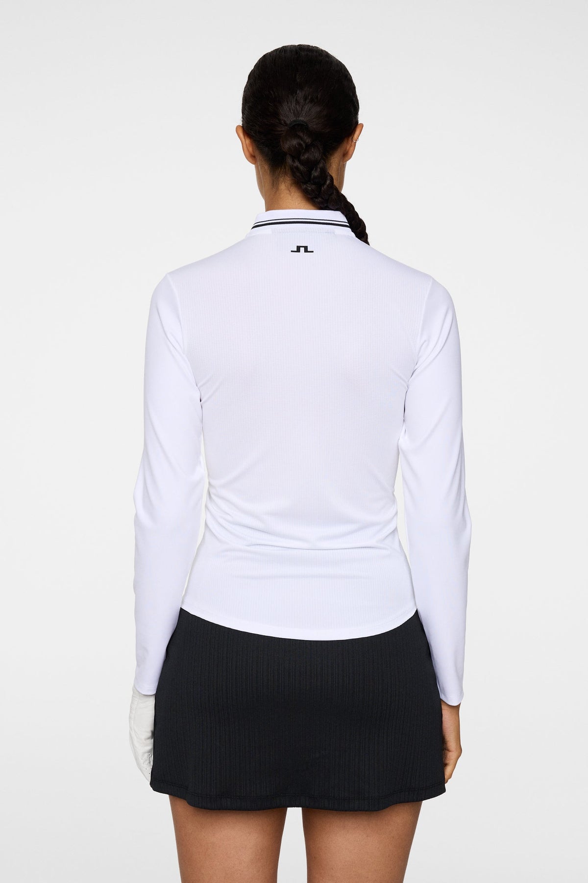 Harper Quarter Zip Mid Layer / White