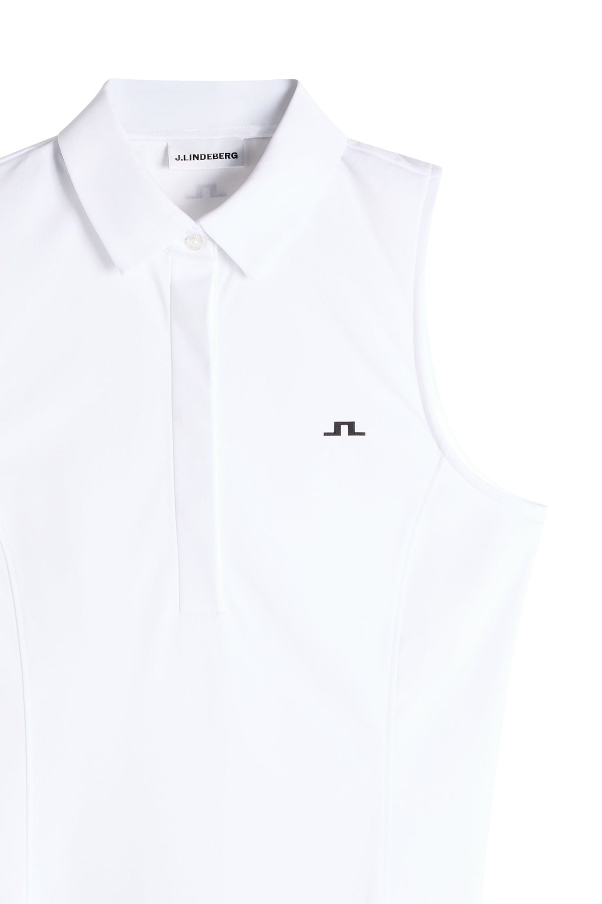 Dena Sleeveless Polo / White