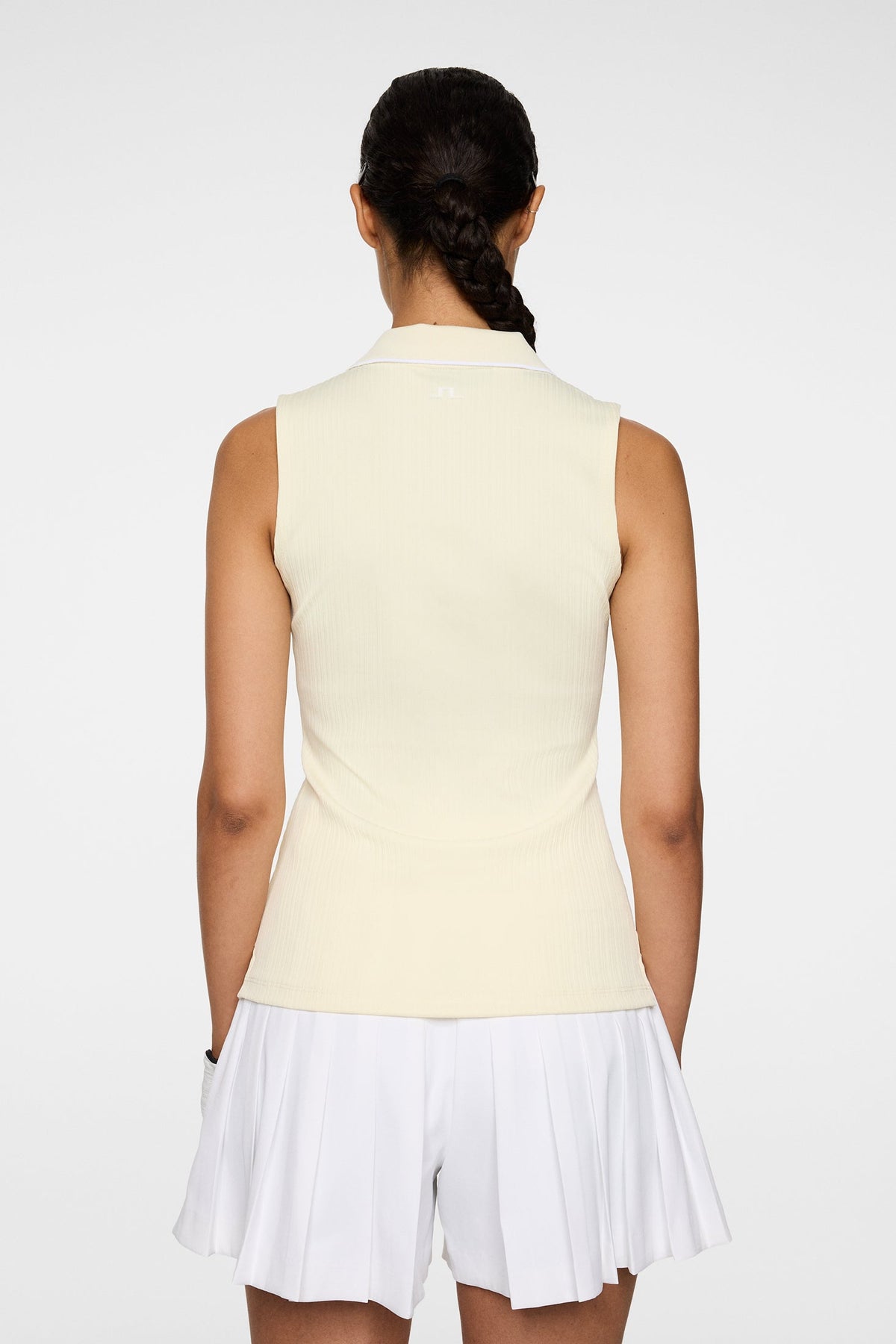 Delilah Sleeveless Top / Lemon Icing