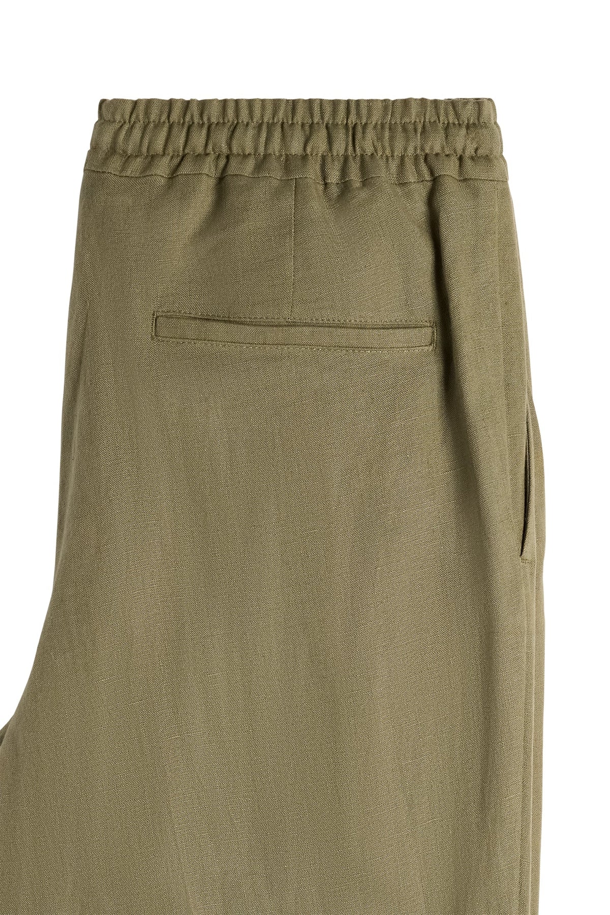 Soren Drape Linen Pants / Kalamata