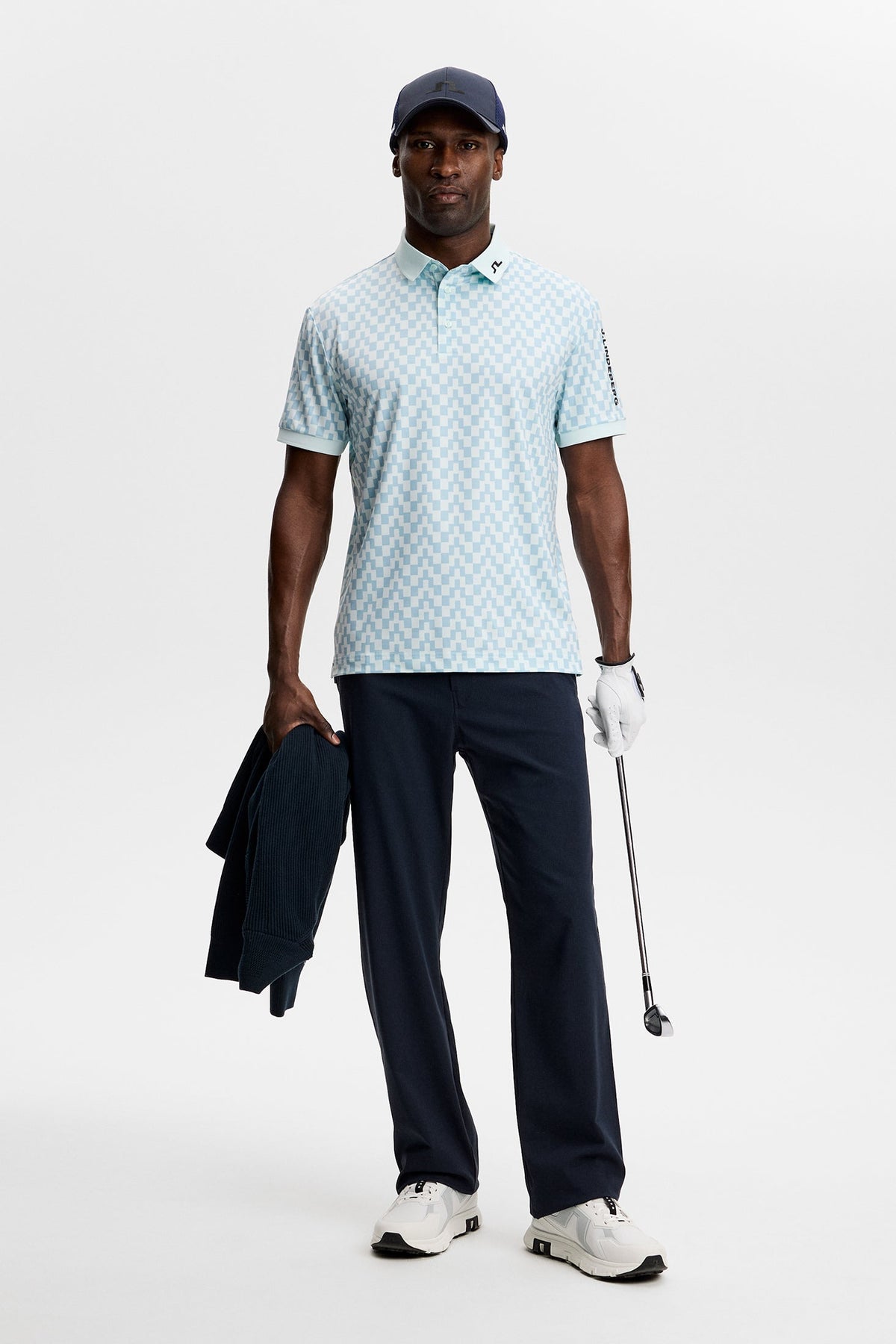 Tour Tech Print Polo / Bridge Stack Skylight M