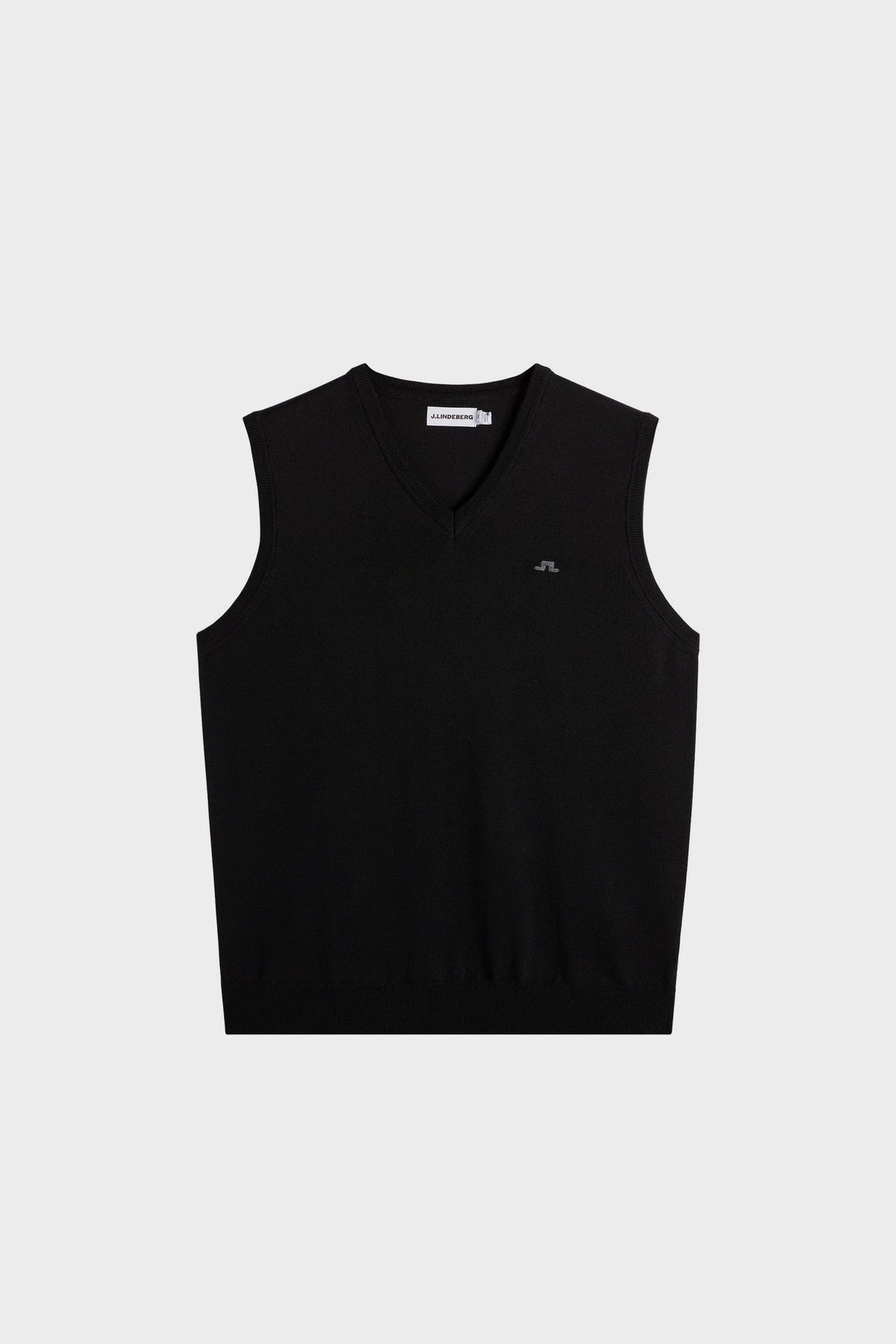 Liam Knitted Vest / Black